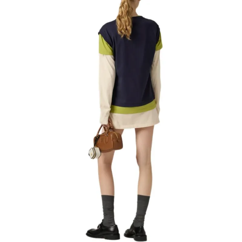 MIU MIU Set Of Three Logo Patch T Shirts-2