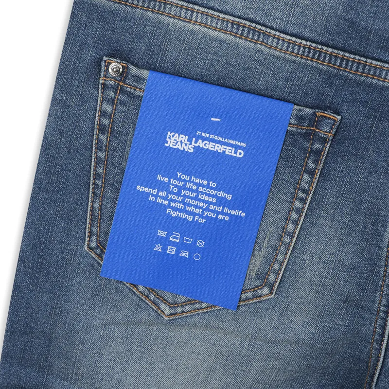 KARL LAGERFELD Jeans Men's Blue-3