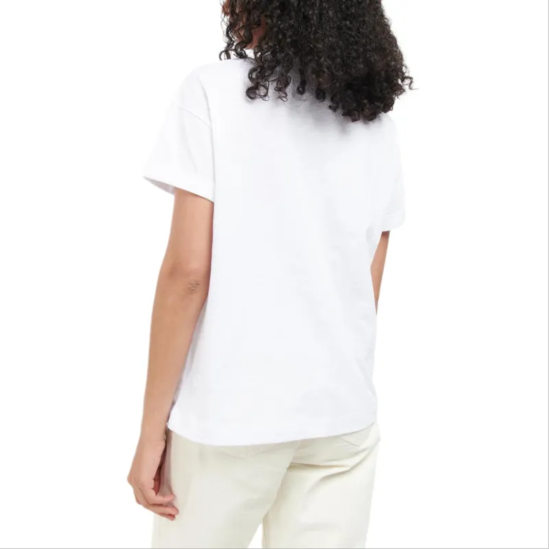 BARBOUR Regular T-Shirt Women's White-3