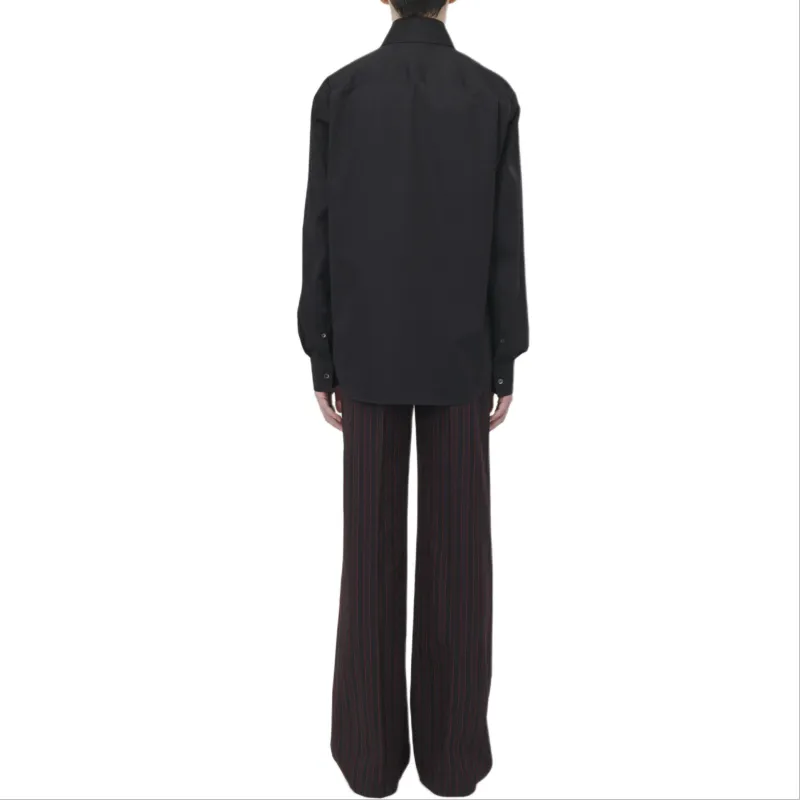 McQ Alexander McQueen Long Sleeved Skull Embroidered Shirt-3