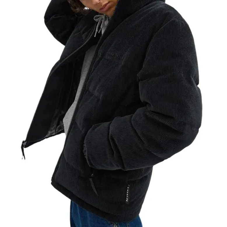 COACH FW24 Down Jacket Men's Black-3