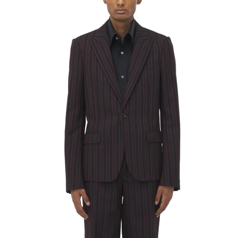 McQ Alexander McQueen Striped Blazer-2