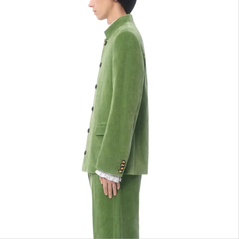 RED VALENTINO Buttoned Long Sleeved Jacket-6