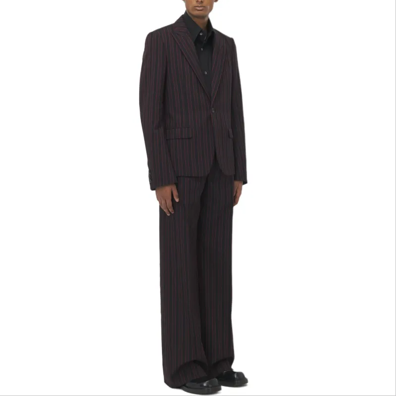 McQ Alexander McQueen Striped Blazer-4