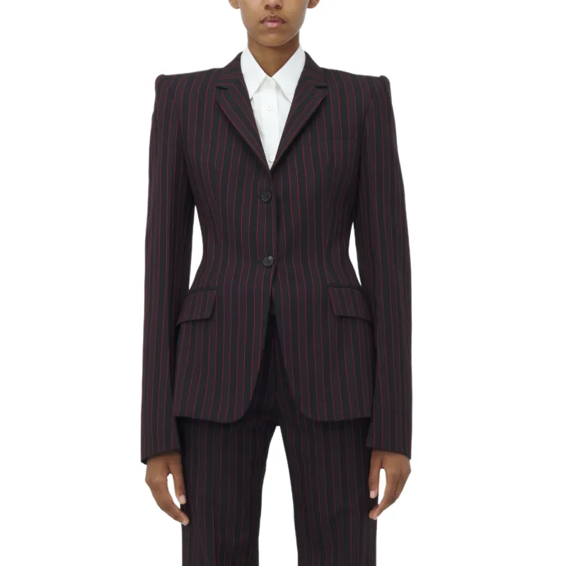 McQ Alexander McQueen Pinstriped Blazer-2