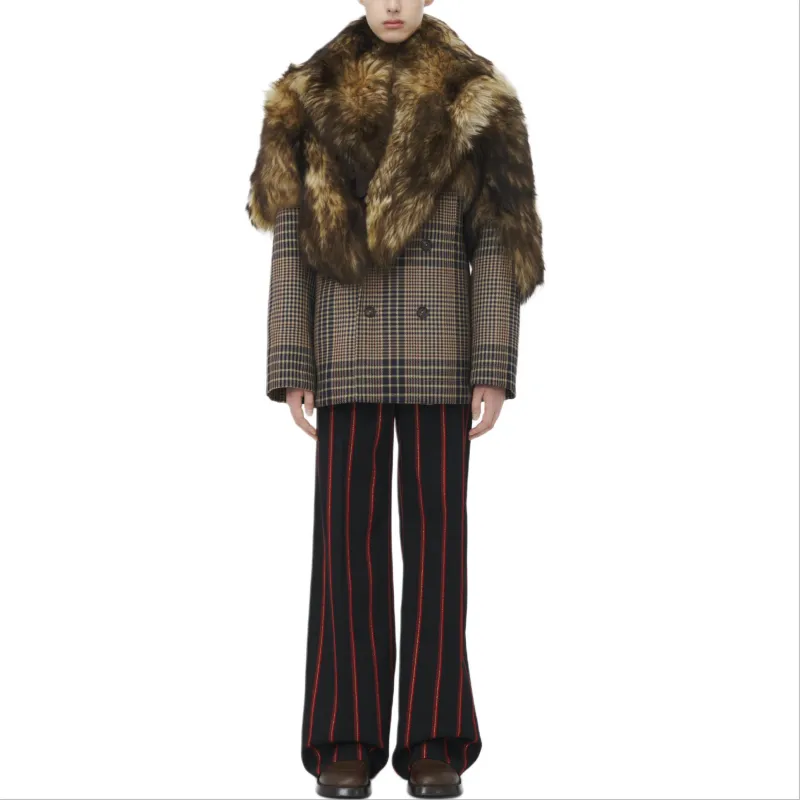 McQ Alexander McQueen FW24 Coats Men's Brown-1