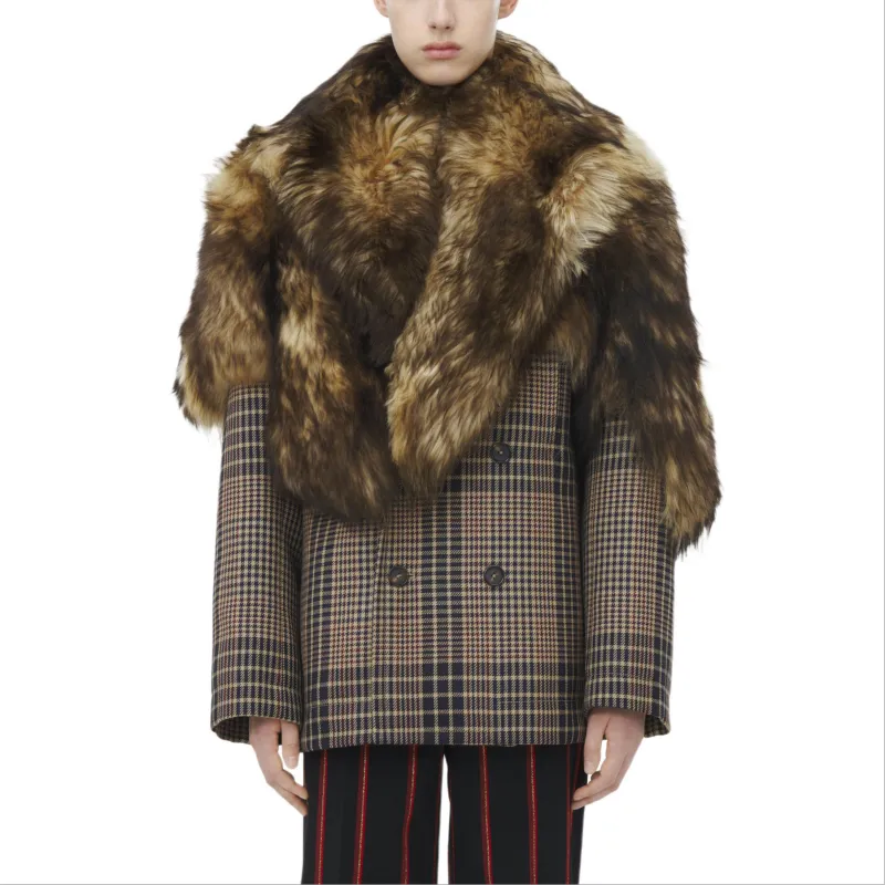 McQ Alexander McQueen FW24 Coats Men's Brown-2