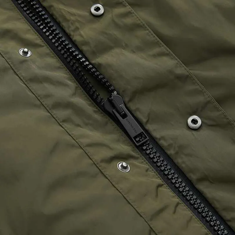 YVES SALOMON Down Jacket Men's Green-3