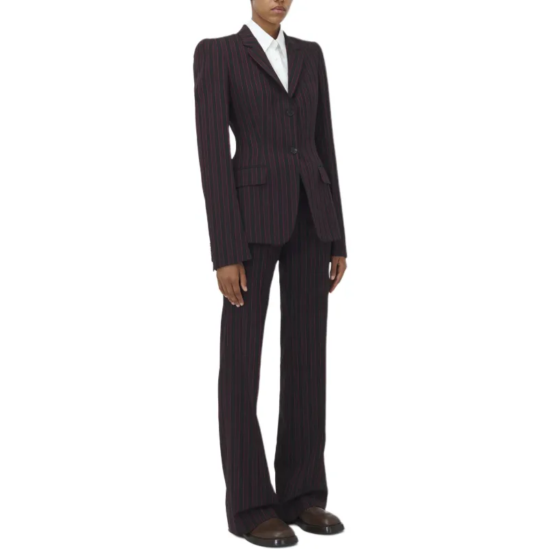 McQ Alexander McQueen Pinstriped Blazer-4