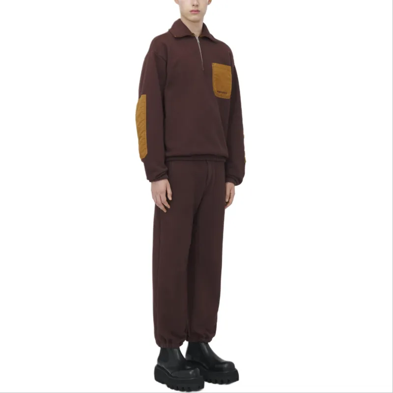 McQ Alexander McQueen Logo Embroidered Half Zip Sweatshirt-4
