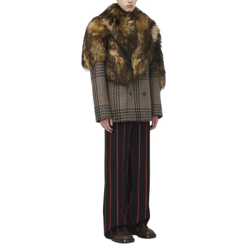 McQ Alexander McQueen FW24 Coats Men's Brown-4