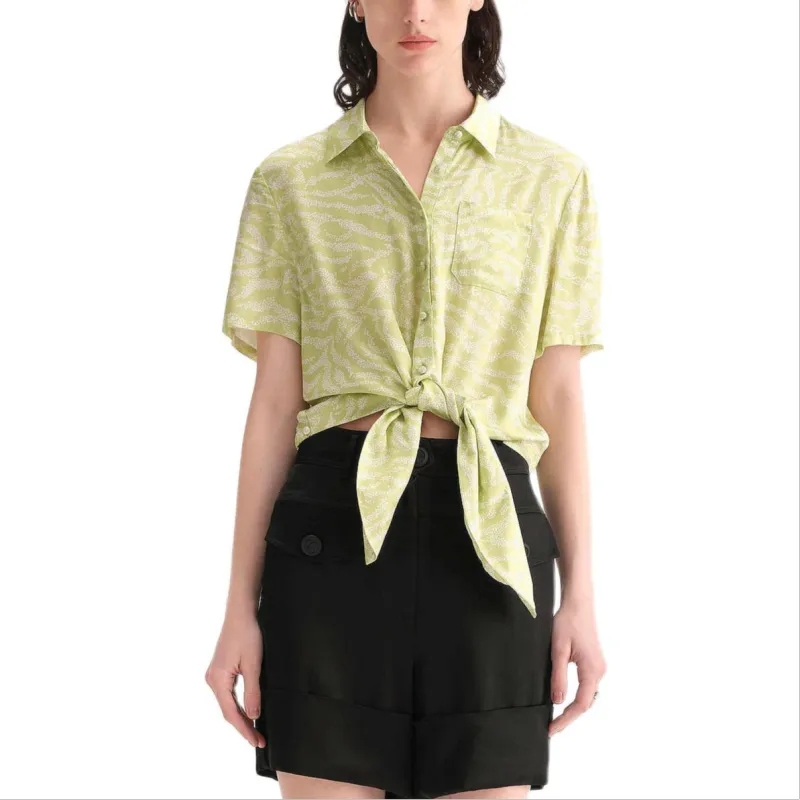 KARL LAGERFELD SS23 Shirt Women's Yellow-1