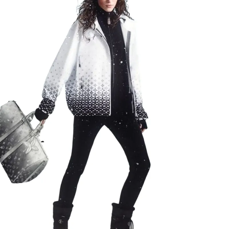 LOUIS VUITTON Ombré Monogram Shell Ski Jacket-3