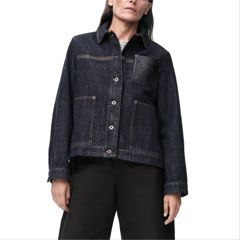 LOEWE SS25 Women's Pre Selection Collection Jackets & Coats Women's Blue-2