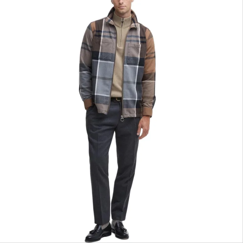 BARBOUR Lannich FW24 Jackets Coats Men's Brown-1
