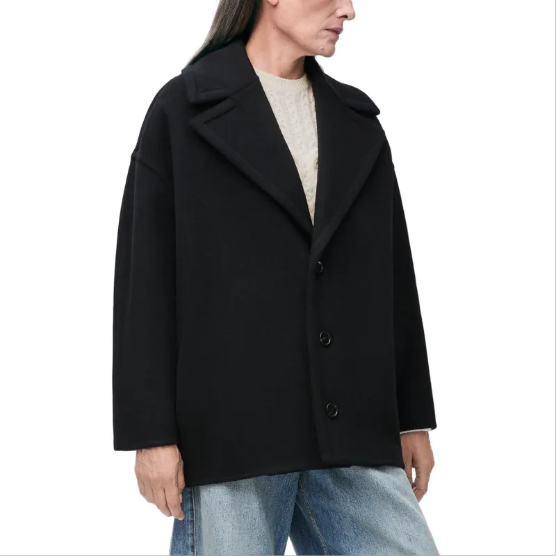 LOEWE SS25 Women's Pre Selection Collection Coats Women's Black-3