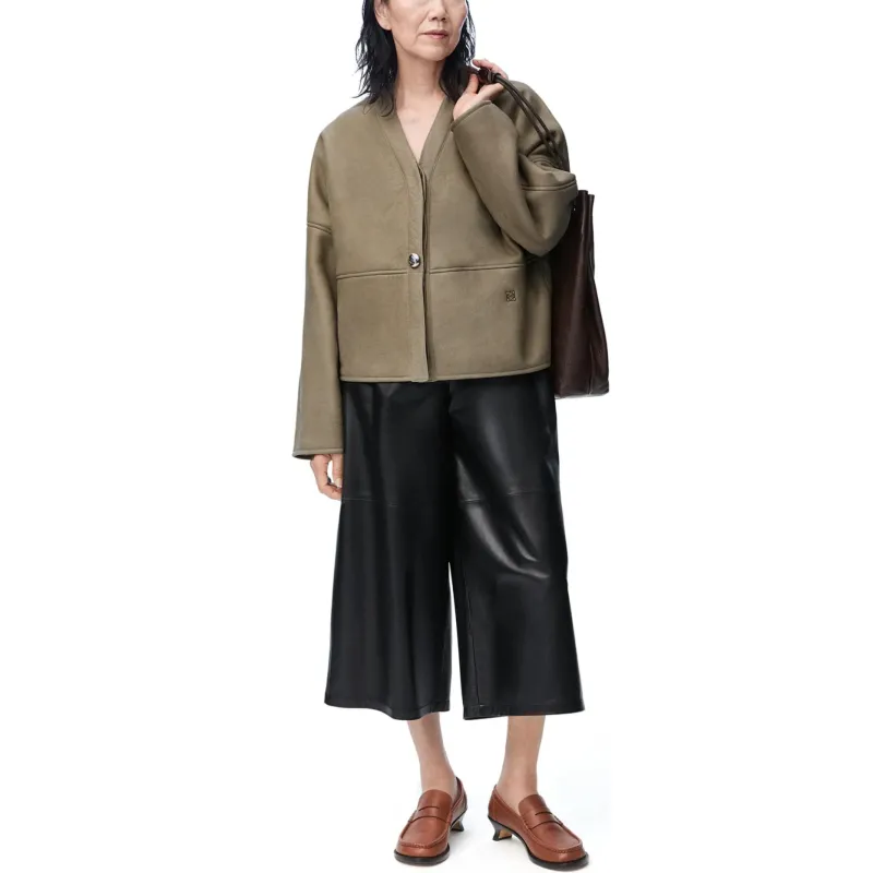LOEWE SS25 Women's Pre Selection Collection Jackets & Coats Women's Green-1