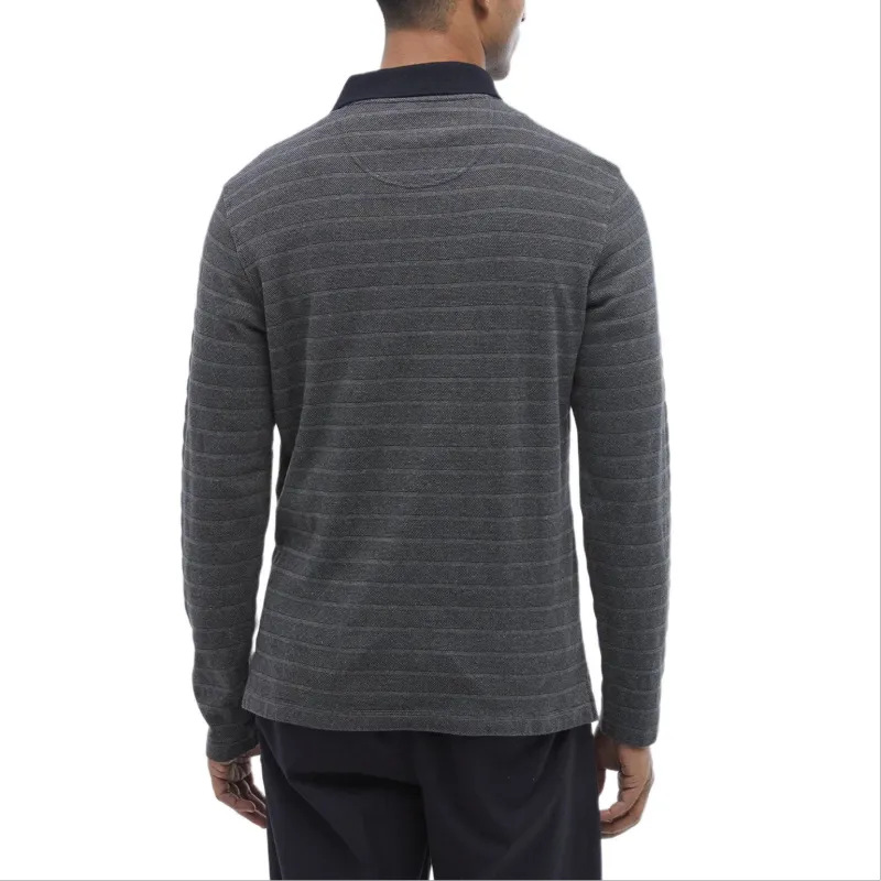 BARBOUR FW24 Polo Shirt Men's Black-3