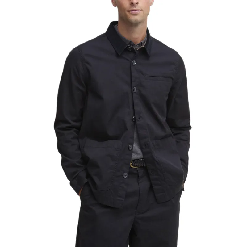 BARBOUR Cole FW24 Shirt Men's Marine Blue-2