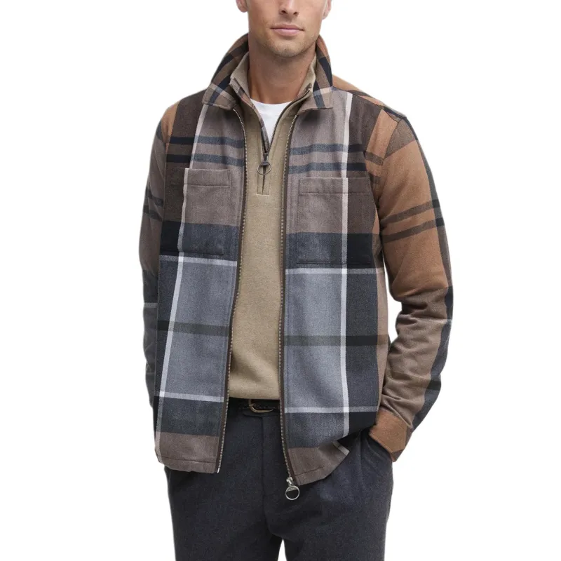 BARBOUR Lannich FW24 Jackets Coats Men's Brown-2