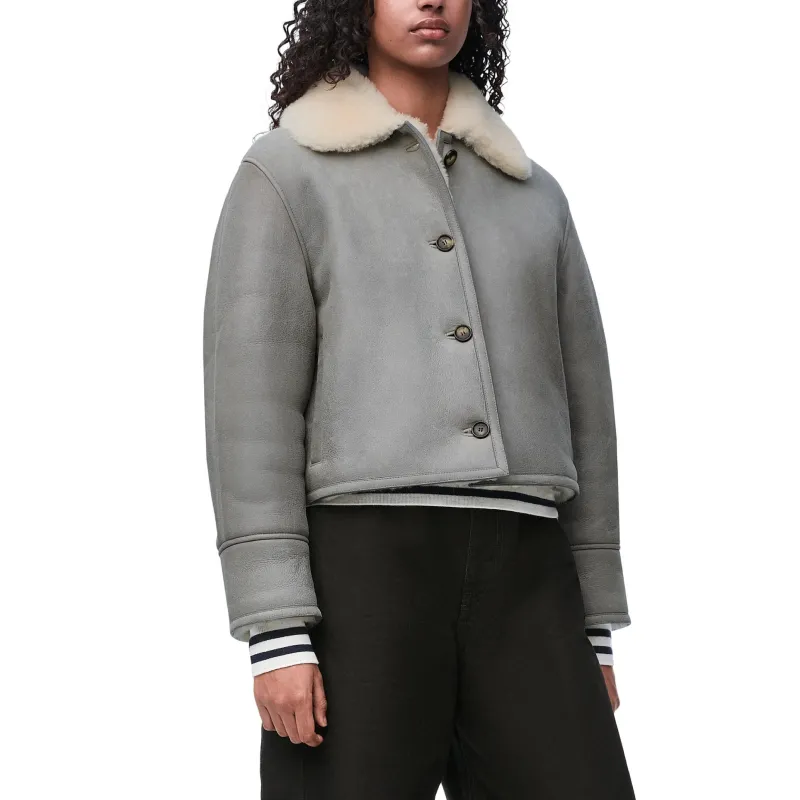 LOEWE SS25 Women's Pre Selection Collection Jackets Coats Women's Gray-2