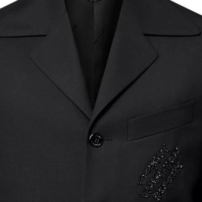 LOUIS VUITTON Embroidered Wool Signature Blouson-3