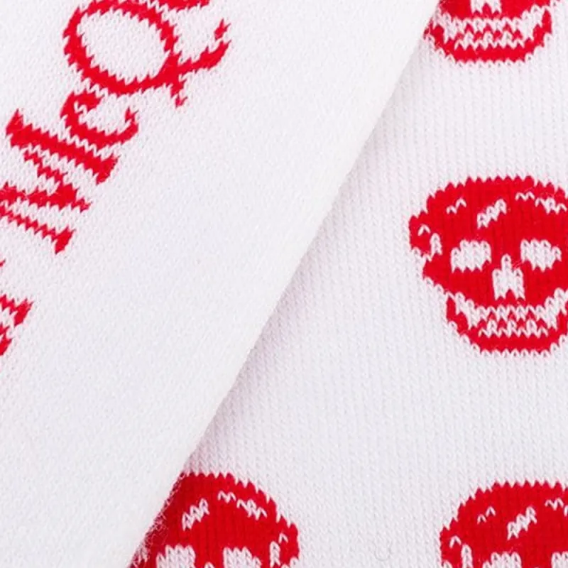 Alexander McQueen Allover Skull Socks-0