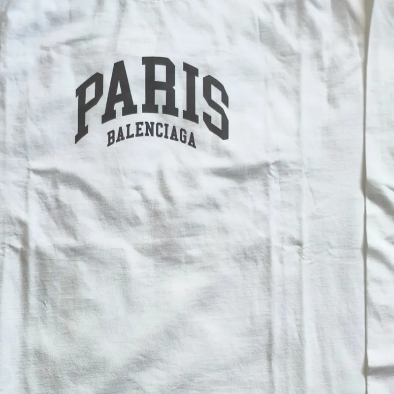 Balenciaga T Shirt Regular Fit Men's White-2
