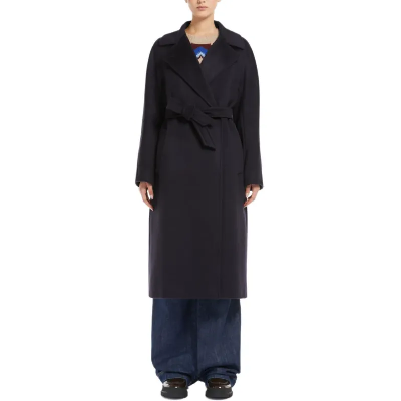 WEEKEND MaxMara Belted Long Sleeved Coat-1