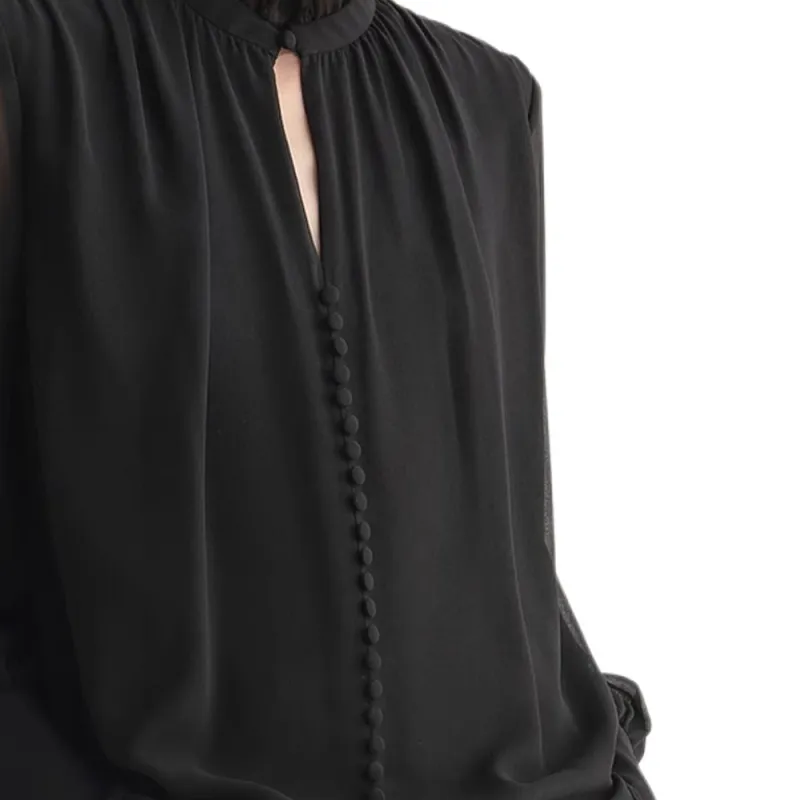 KARL LAGERFELD SS23 Shirt Women's Black-3