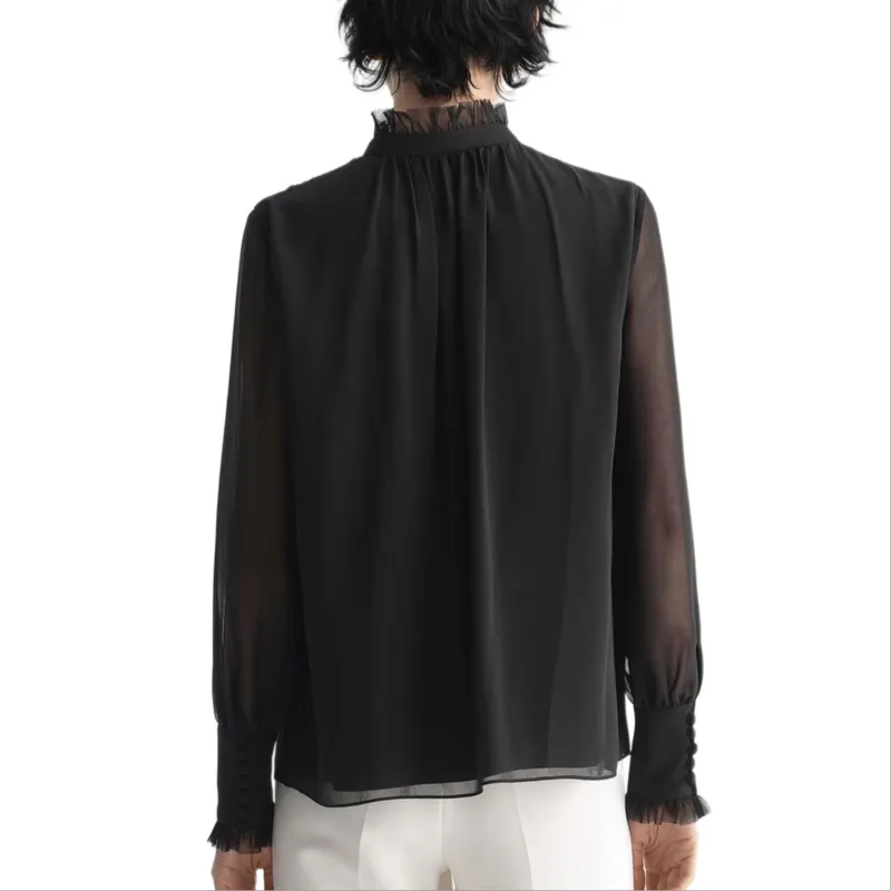 KARL LAGERFELD SS23 Shirt Women's Black-1