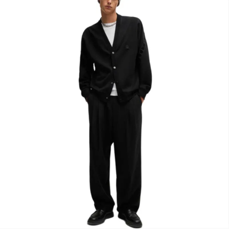 HUGO BOSS FW24 Knitwear Men's Black-1