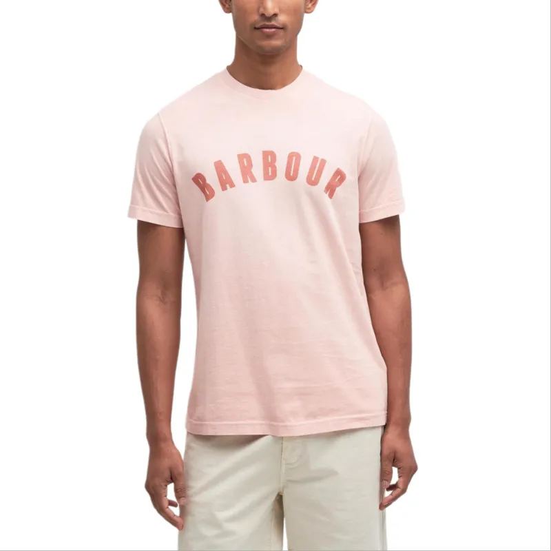 BARBOUR FW24 T-Shirt Men's Pink-2