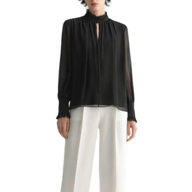 KARL LAGERFELD SS23 Shirt Women's Black-2