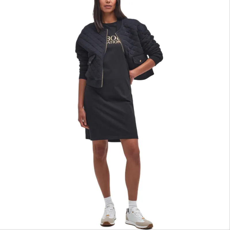 BARBOUR FW24 Short-Sleeved Dresses Women's Black-2