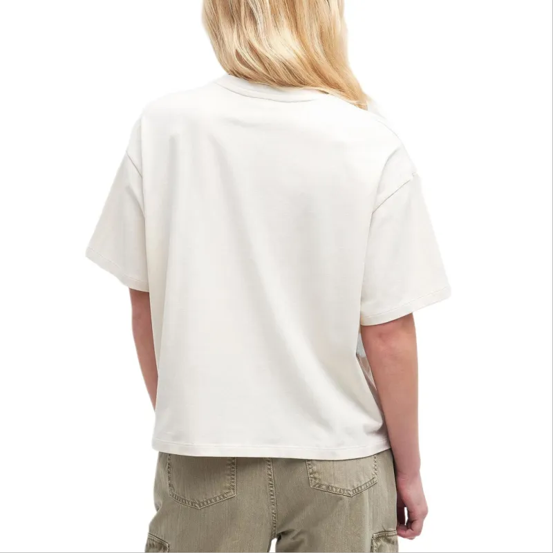 BARBOUR T-Shirts Women's White-3