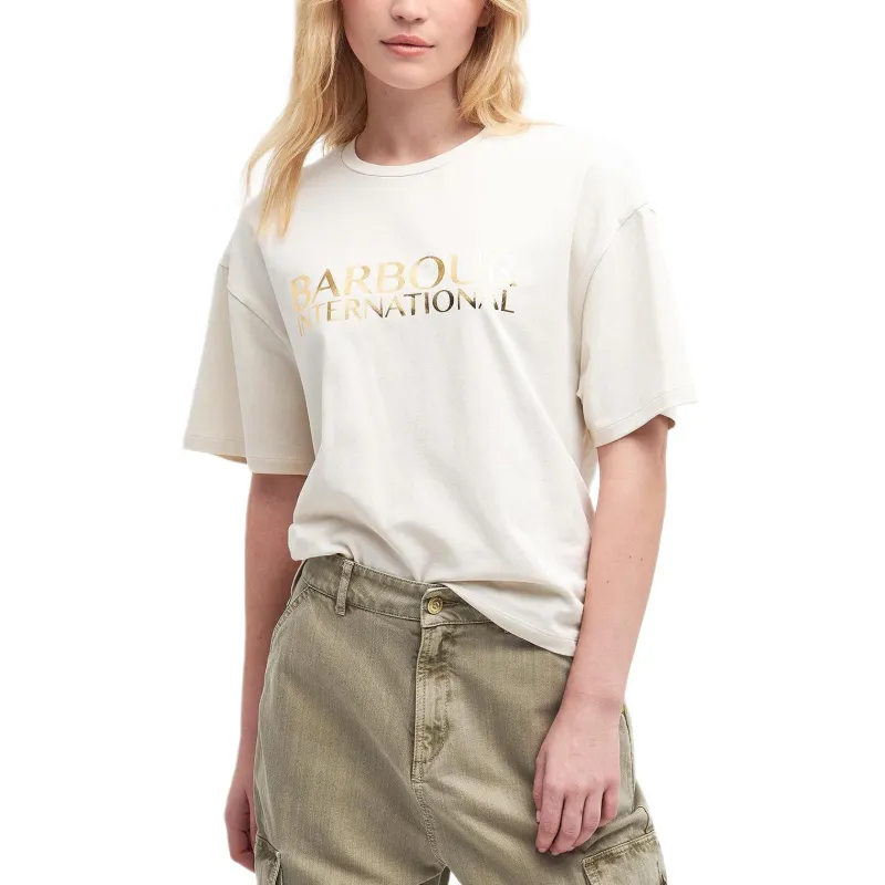 BARBOUR T-Shirts Women's White-2
