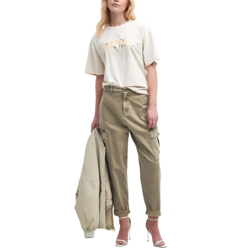 BARBOUR T-Shirts Women's White-1