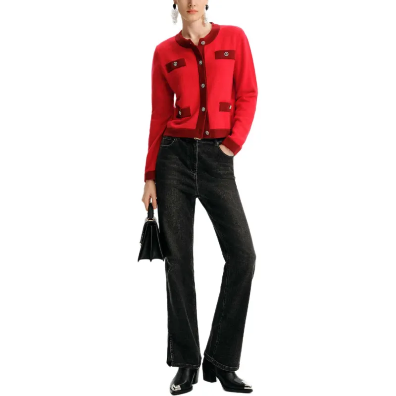KARL LAGERFELD SS24 Knitwear Women's Red-1