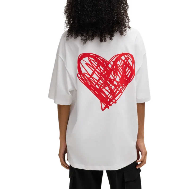 HUGO BOSS Logo print T shirt-4