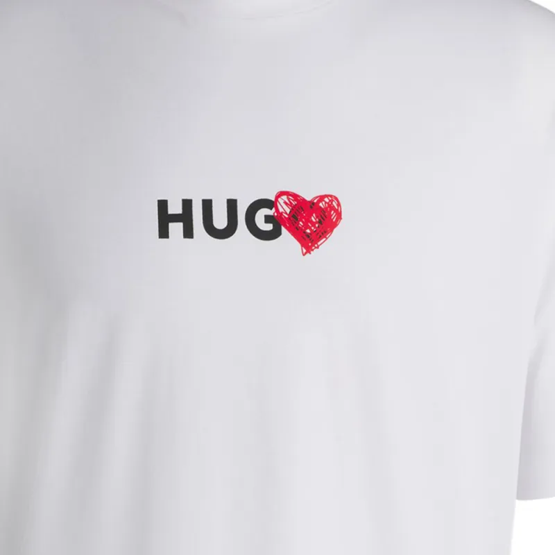 HUGO BOSS Logo print T shirt-6