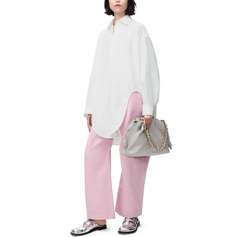 LOEWE Long Sleeve Shirt 'White'-1