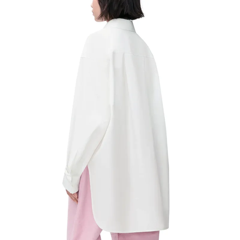 LOEWE Long Sleeve Shirt 'White'-2
