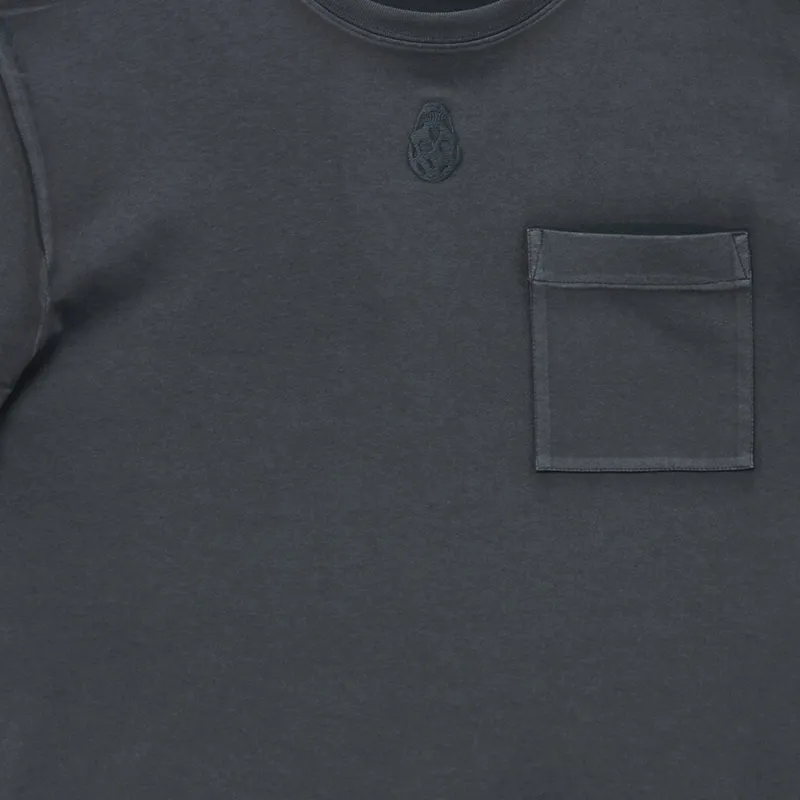 Alexander McQueen Skull Embroidered Crewneck T Shirt-3