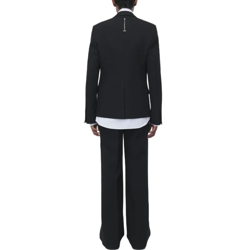 Alexander McQueen Stud Embellished Embroidered Single Breasted Jacket-2