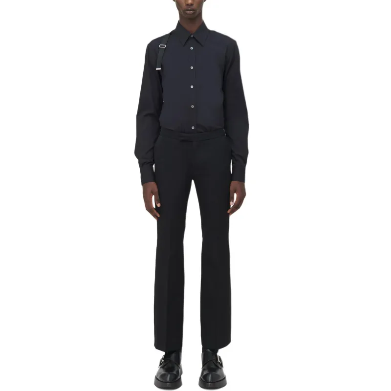 Alexander McQueen FW24 Shirt Men's Black-1