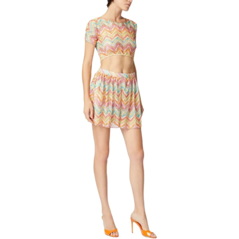 MISSONI Zigzag knit Beach Cover Up-1