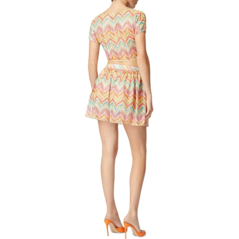 MISSONI Zigzag knit Beach Cover Up-3