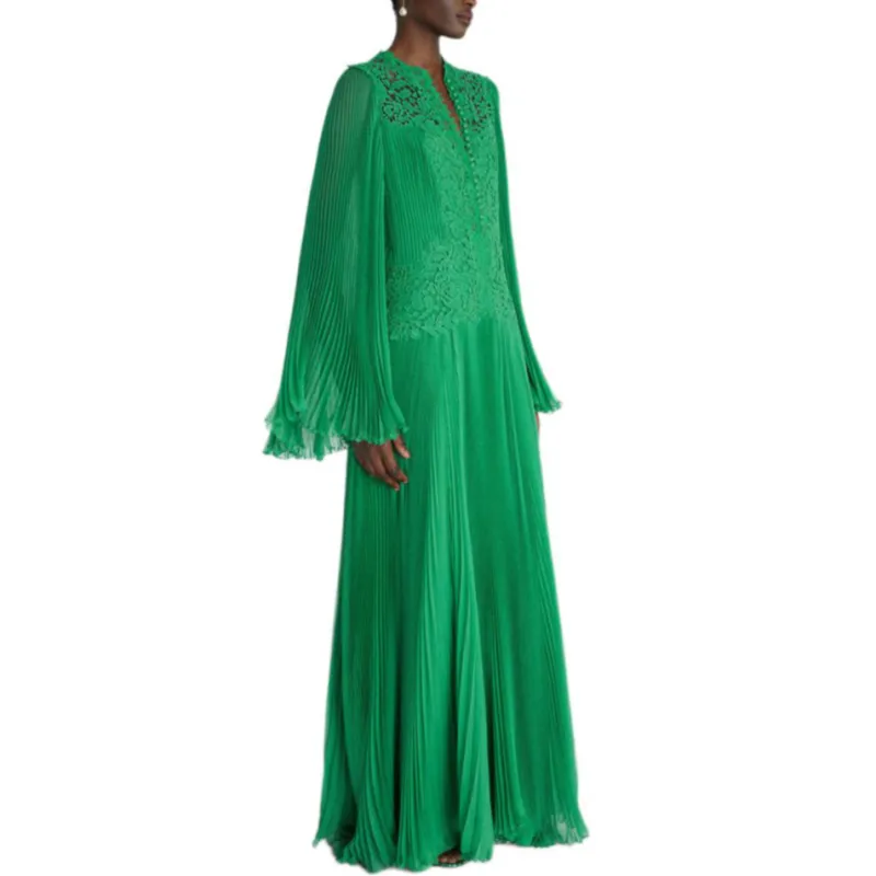 ERMANNO SCERVINO Casual Long Skirts Women's Green-2