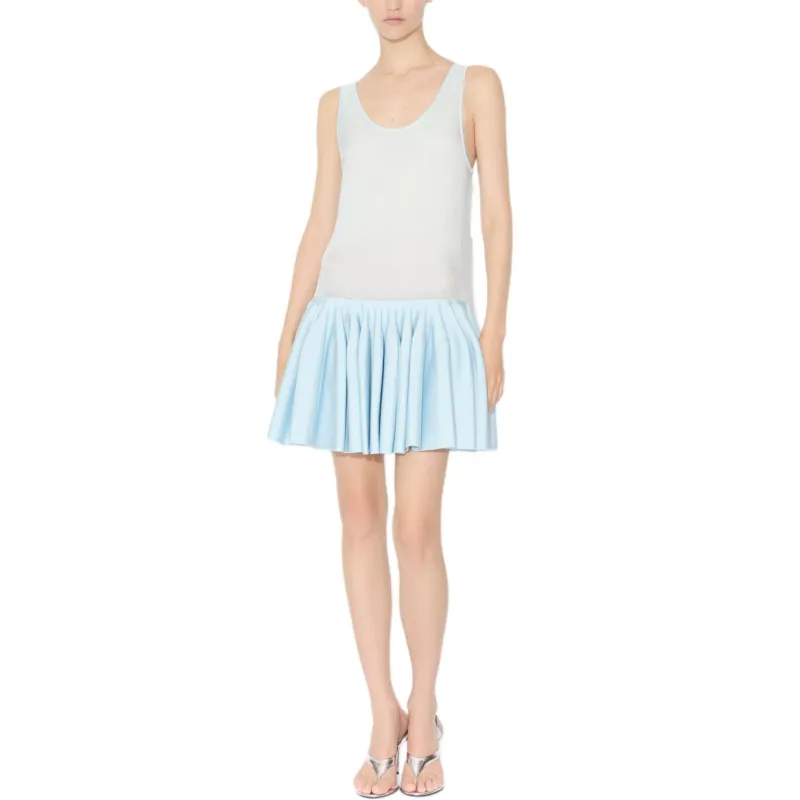 Alaia Knitted Godet Dress-1